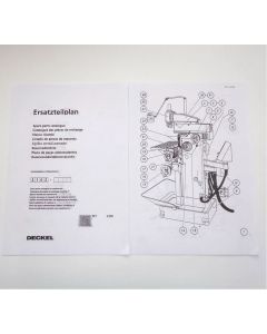 Ersatzteilplan Deckel Fräsmaschine FP1 2102 aktiv TNC123