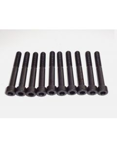 10x Inbußschraube, Zylinderschraube Schwarz Brüniert M8x65 DIN912 12.9 (neu)